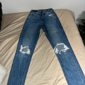 American Eagle Mom Jean Size 000